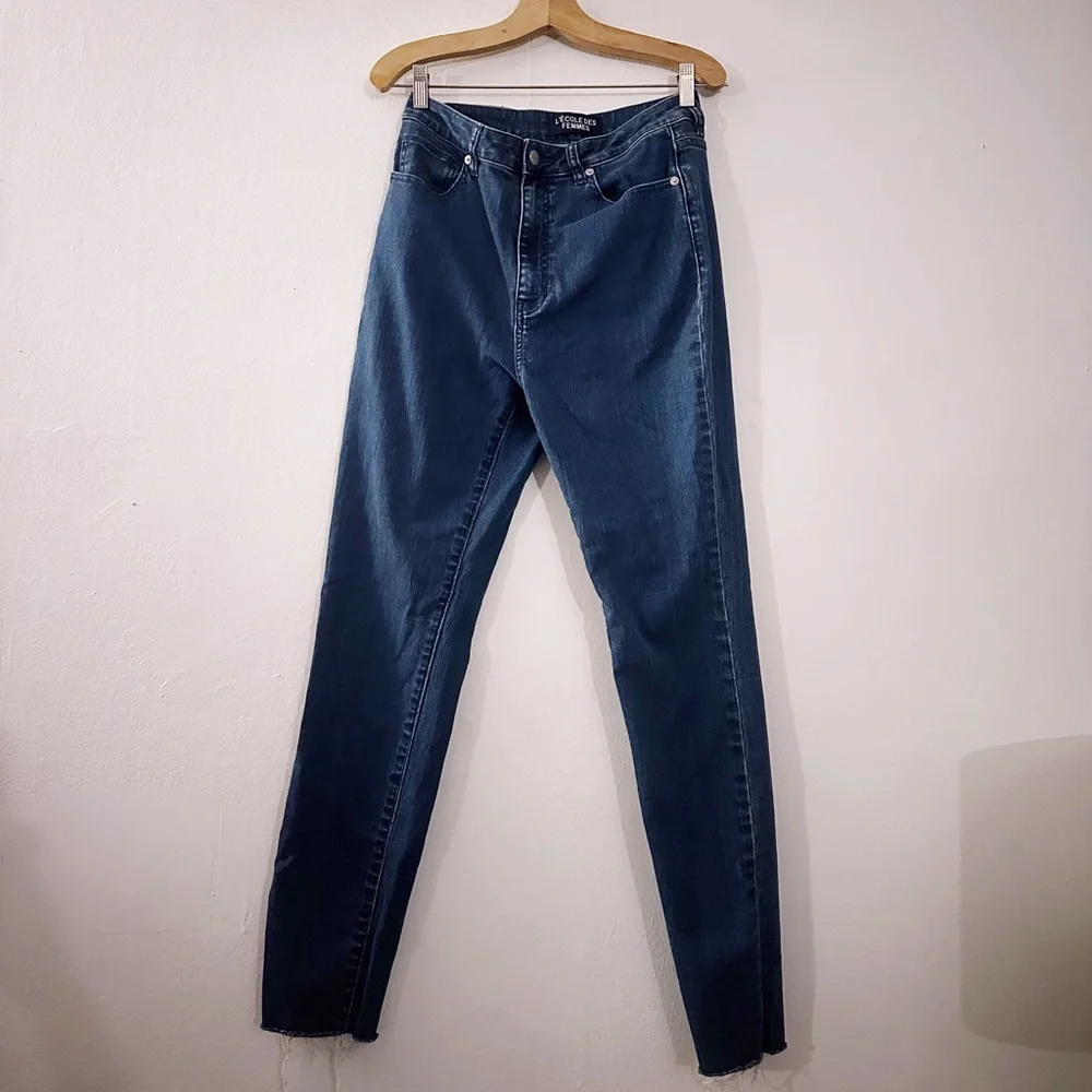 L'ecole Des Femmes Skinny Jeans Cotton Spandex